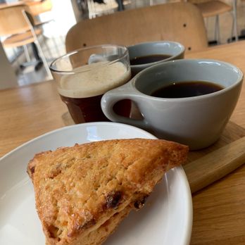 Rose Park Coffee Roasters - Coffee flight and scone - Coffee & Tea Near Me - Long Beach, California Rose Park Coffee Roasters - Coffee flight and scone - Coffee & Tea Near Me - Long Beach, California