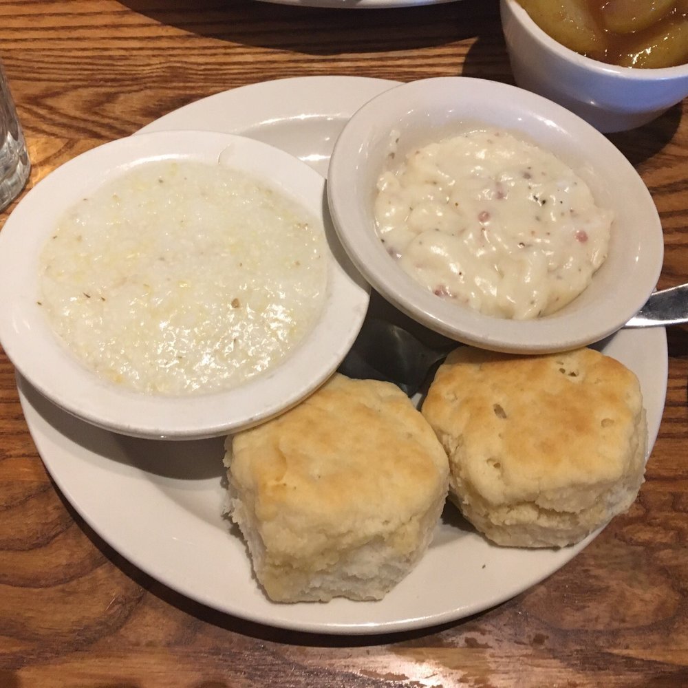 Cracker Barrel Old Country Store - Grits, gravy, and biscuits. - American Near Me - Bloomington, Illinois