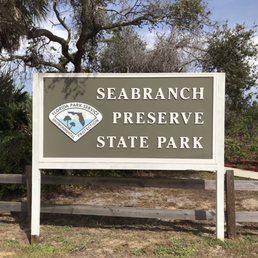 State Park Welcome Sign