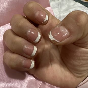 Lux Nail Spa - I got them done on Saturday September 30 2023 at 3:00pm my French manicure is peeling and is not done correctly. - Nail Salons Near Me - Riverside, California Lux Nail Spa - I got them done on Saturday September 30 2023 at 3:00pm my French manicure is peeling and is not done correctly. - Nail Salons Near Me - Riverside, California