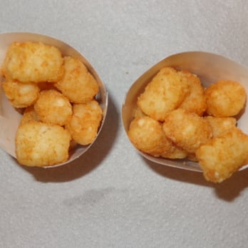 Sonic Drive-In - Tots (Medium): 9/10. A little hot and very good. One of the most popular items to order at Sonic in general. - Burgers Near Me - Hayward, California Sonic Drive-In - Tots (Medium): 9/10. A little hot and very good. One of the most popular items to order at Sonic in general. - Burgers Near Me - Hayward, California