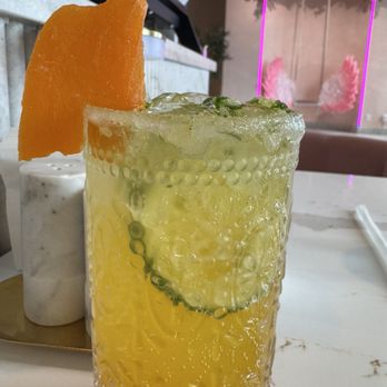 Pink Pistachio - Mango mojito mocktail - Juice Bars & Smoothies Near Me - Columbus, Ohio Pink Pistachio - Mango mojito mocktail - Juice Bars & Smoothies Near Me - Columbus, Ohio