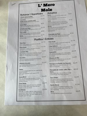 Menu photo 6 Mis Moles Restaurant Chicago, IL Menu photo 6 Mis Moles Restaurant Chicago, IL