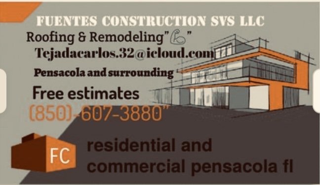 Slide of Fuentes Construction Svs