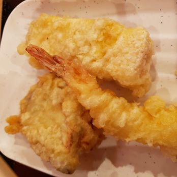 Marugame Udon - Egg, shrimp, and sweet potato tempura - Japanese Near Me - Costa Mesa, California Marugame Udon - Egg, shrimp, and sweet potato tempura - Japanese Near Me - Costa Mesa, California
