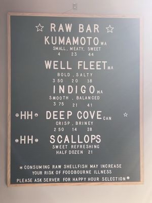 Menu photo 8 The Dive Oyster Bar Temple City, CA