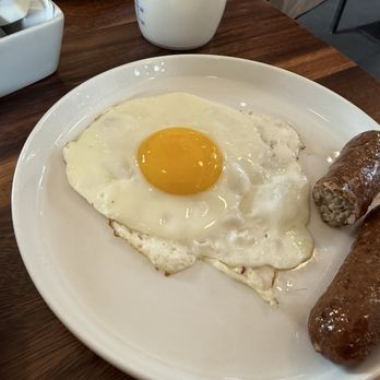 Uptown Bistro - Chicken sausage and an egg - Seafood Near Me - Myrtle Beach, South Carolina