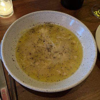 The Four Horsemen - beans, parmesan broth, olive oil - Wine Bars Near Me - Brooklyn, New York The Four Horsemen - beans, parmesan broth, olive oil - Wine Bars Near Me - Brooklyn, New York