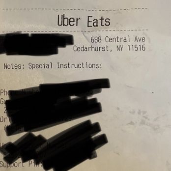 Holy Schnitzel - Receipt from today's order - Kosher Near Me - Cedarhurst, New York Holy Schnitzel - Receipt from today's order - Kosher Near Me - Cedarhurst, New York