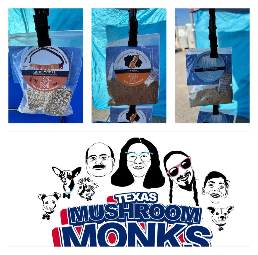 Texas Mushroom Monks Logo