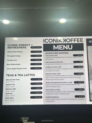 Menu photo 3 Iconik Koffee South Miami, FL Menu photo 3 Iconik Koffee South Miami, FL