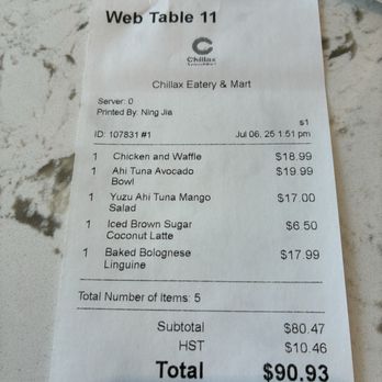 Chillax Eatery & Mart - Noodles Near Me - Toronto, Ontario
