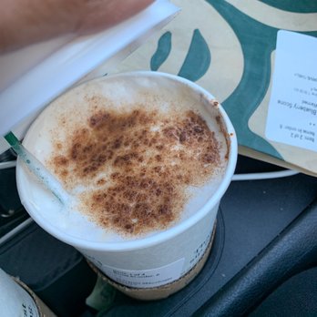 Starbucks - With cinnamon.... - Coffee & Tea Near Me - Pomona, California Starbucks - With cinnamon.... - Coffee & Tea Near Me - Pomona, California