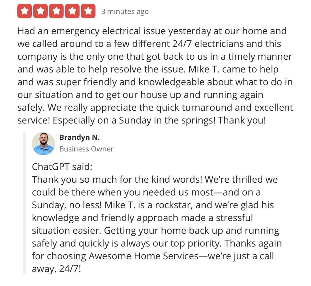 Slide of Awesome Home Services