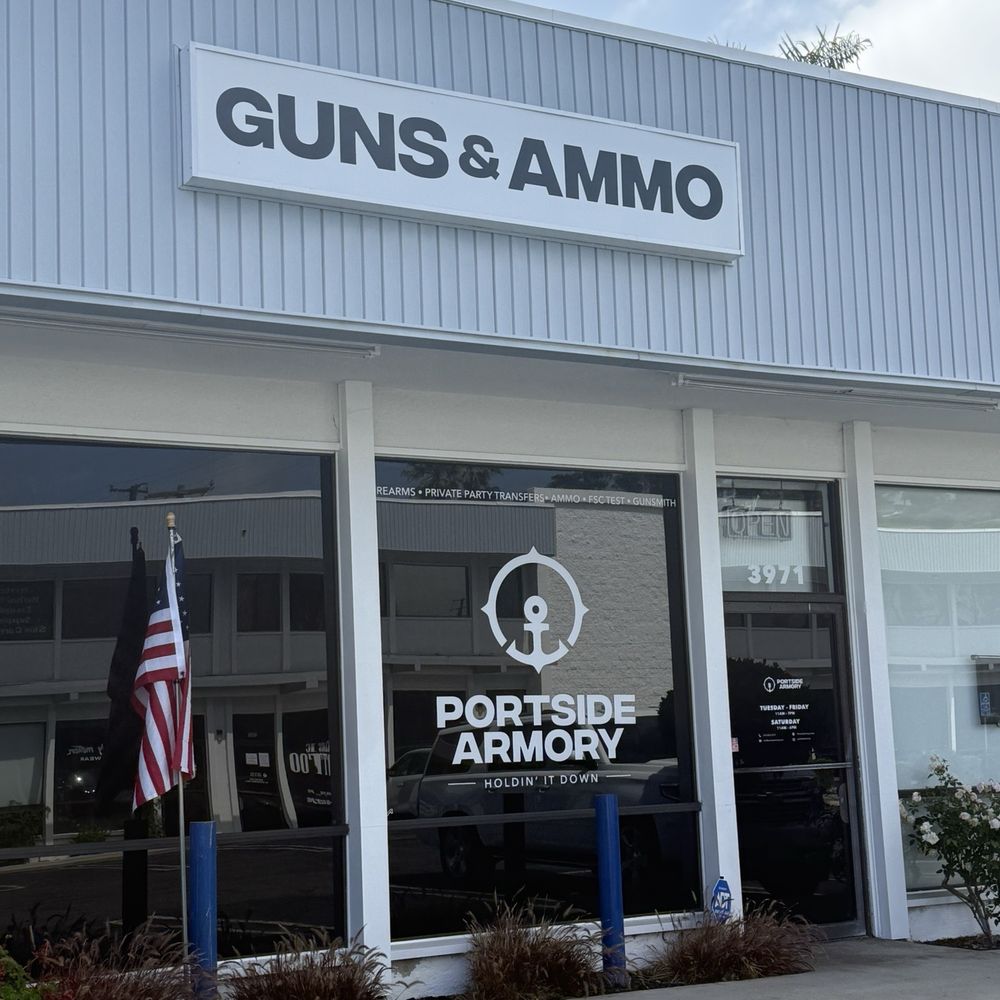 Portside Armory - Front of building - Guns & Ammo Near Me - Torrance, California Portside Armory - Front of building - Guns & Ammo Near Me - Torrance, California
