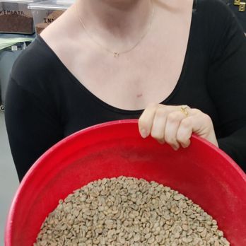 Summit Sisters Coffee - 25lbs of coffee beans about to be roasted - Coffee Roasteries Near Me - Old Hickory, Tennessee