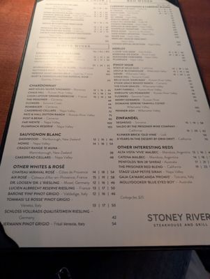 Menu photo 5 Stoney River Steakhouse and Grill Madison, AL Menu photo 5 Stoney River Steakhouse and Grill Madison, AL
