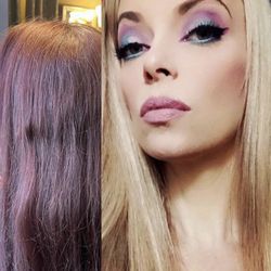 Diana Merritt - Color correction from purple to blonde again!