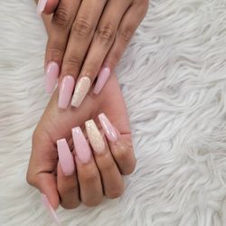 Lecheta Nail Bar - Acrylic Medium Long Coffin Set