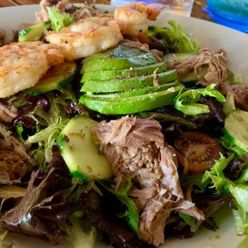 The Islander - Hanalei Hippie with Kailua Pork and North shore shrimp. - Tiki Bars Near Me - Coronado, California The Islander - Hanalei Hippie with Kailua Pork and North shore shrimp. - Tiki Bars Near Me - Coronado, California