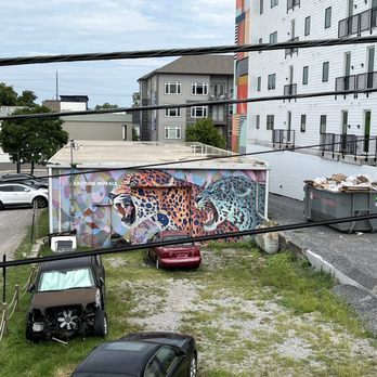 1. Eastside Leopard Mural