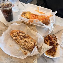 The Original Steaks and Hoagies - Medina - Chicken Bacon Ranch, The Hangover, Loaded Fries
