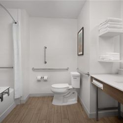 Guest room bath