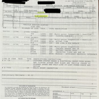 All Star Automotive Group - Repair order 6 for same cluster issue. Car is almost 2 months at Ford Service Dept with this order - Car Dealers Near Me - Baton Rouge, Louisiana All Star Automotive Group - Repair order 6 for same cluster issue. Car is almost 2 months at Ford Service Dept with this order - Car Dealers Near Me - Baton Rouge, Louisiana