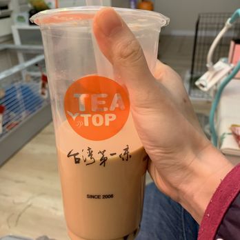 TeaTop - The day is perfect with a TeaTop pearl milk tea in my hand. Help Help!! I'm addicted to TeaTop!! - Bubble Tea Near Me - Newark, California TeaTop - The day is perfect with a TeaTop pearl milk tea in my hand. Help Help!! I'm addicted to TeaTop!! - Bubble Tea Near Me - Newark, California