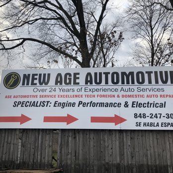 New Age Automotive - Sign outside - Auto Repair Near Me - Piscataway, New Jersey New Age Automotive - Sign outside - Auto Repair Near Me - Piscataway, New Jersey