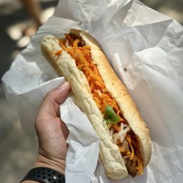 Lemongrass Chicken Banh Mi