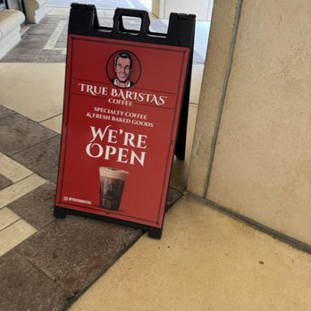 True Baristas Coffee - Sign - Coffee & Tea Near Me - Miami, Florida True Baristas Coffee - Sign - Coffee & Tea Near Me - Miami, Florida