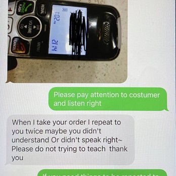 Teriyaki & Noodles - a text message from a customer - Chinese Near Me - Vancouver, Washington