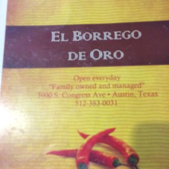 El Borrego De Oro - Mexican Near Me - Austin, Texas El Borrego De Oro - Mexican Near Me - Austin, Texas