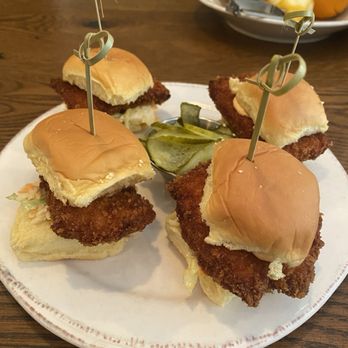 The Blasket - Fried chicken sliders - Irish Pub Near Me - New York, New York The Blasket - Fried chicken sliders - Irish Pub Near Me - New York, New York