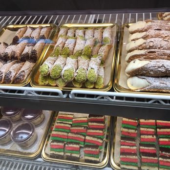 Arthur Avenue Market Pasticceria - Pistachio canolis - Bakeries Near Me - Bronx, New York Arthur Avenue Market Pasticceria - Pistachio canolis - Bakeries Near Me - Bronx, New York