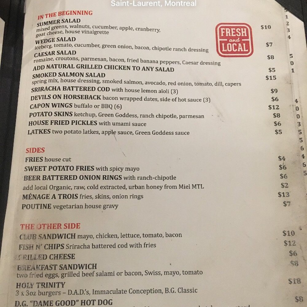 Notre-Boeuf-de-Grâce - Burgers Near Me - Montreal, Quebec Notre-Boeuf-de-Grâce - Burgers Near Me - Montreal, Quebec