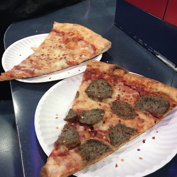 Don Pepi Pizza - Meatball & Plain Cheese - Pizza Near Me - New York, New York Don Pepi Pizza - Meatball & Plain Cheese - Pizza Near Me - New York, New York