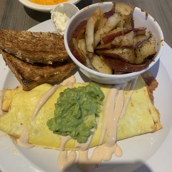 Daily Eats - Mexican Omelet. The potato's were delicious - New American Near Me - Tampa, Florida Daily Eats - Mexican Omelet. The potato's were delicious - New American Near Me - Tampa, Florida