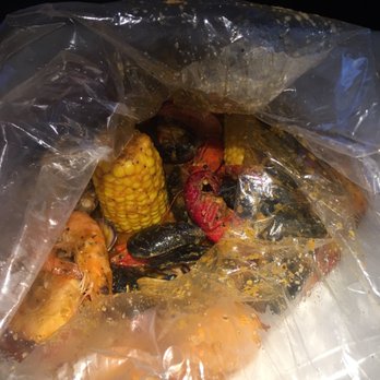Ray's Crab Shack - Combination bag: clams, corn, craw fish, and shrimp - Seafood Near Me - Newark, California Ray's Crab Shack - Combination bag: clams, corn, craw fish, and shrimp - Seafood Near Me - Newark, California