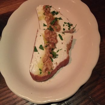Sotto - Bruschetta with goat cheese and honey - Italian Near Me - Cincinnati, Ohio