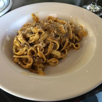 Vincenzo's Terrazza - Fettuccine Bolognese. I like this handmade pasta. - Italian Near Me - San Dimas, California Vincenzo's Terrazza - Fettuccine Bolognese. I like this handmade pasta. - Italian Near Me - San Dimas, California