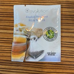Black tea. Good brand. Black tea. Good brand.
