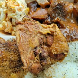 $14 shoyu chicken roast pork combo $14 shoyu chicken roast pork combo