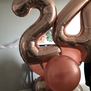 Paris312 - Rose Gold Ballons - Party Supplies Near Me - Chicago, Illinois