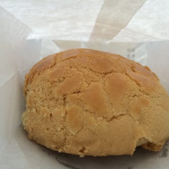 Sunset Bakery - Pineapple bun, $0.70. Pretty good! Very baked, so a bit crustier than usual. - Bakeries Near Me - San Francisco, California