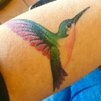 Sacred Arts Tattoo Bradenton - Hummingbird - Tattoo Near Me - Bradenton, Florida