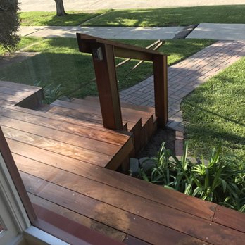 Deck Doctor - Front deck from our house - Pressure Washers Near Me
