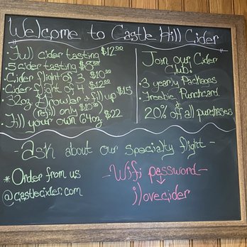 Castle Hill Cider - Cideries Near Me - Keswick, Virginia