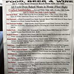 Bubba's Bistro - Menu